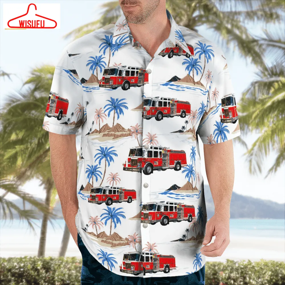 Tarrytown New York Phenix Hose Company No.2 â Engine 76 Hawaiian Shirt, New Fashion Gifts