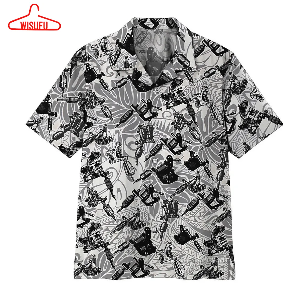 Tattoo Machine Hawaiian Shirt - For Men & Women - New Winter Fashion Shirt Gift For Family, New Fashion Gifts