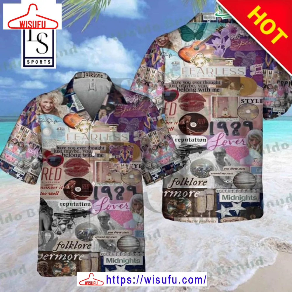 Taylor Swift 1989 Lover Hawaiian Shirt, New Fashion Gifts