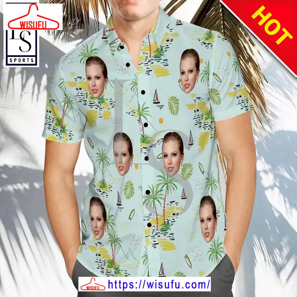 Taylor Swift Multi Faces Hawaiian Shirt, New Fashion Gifts