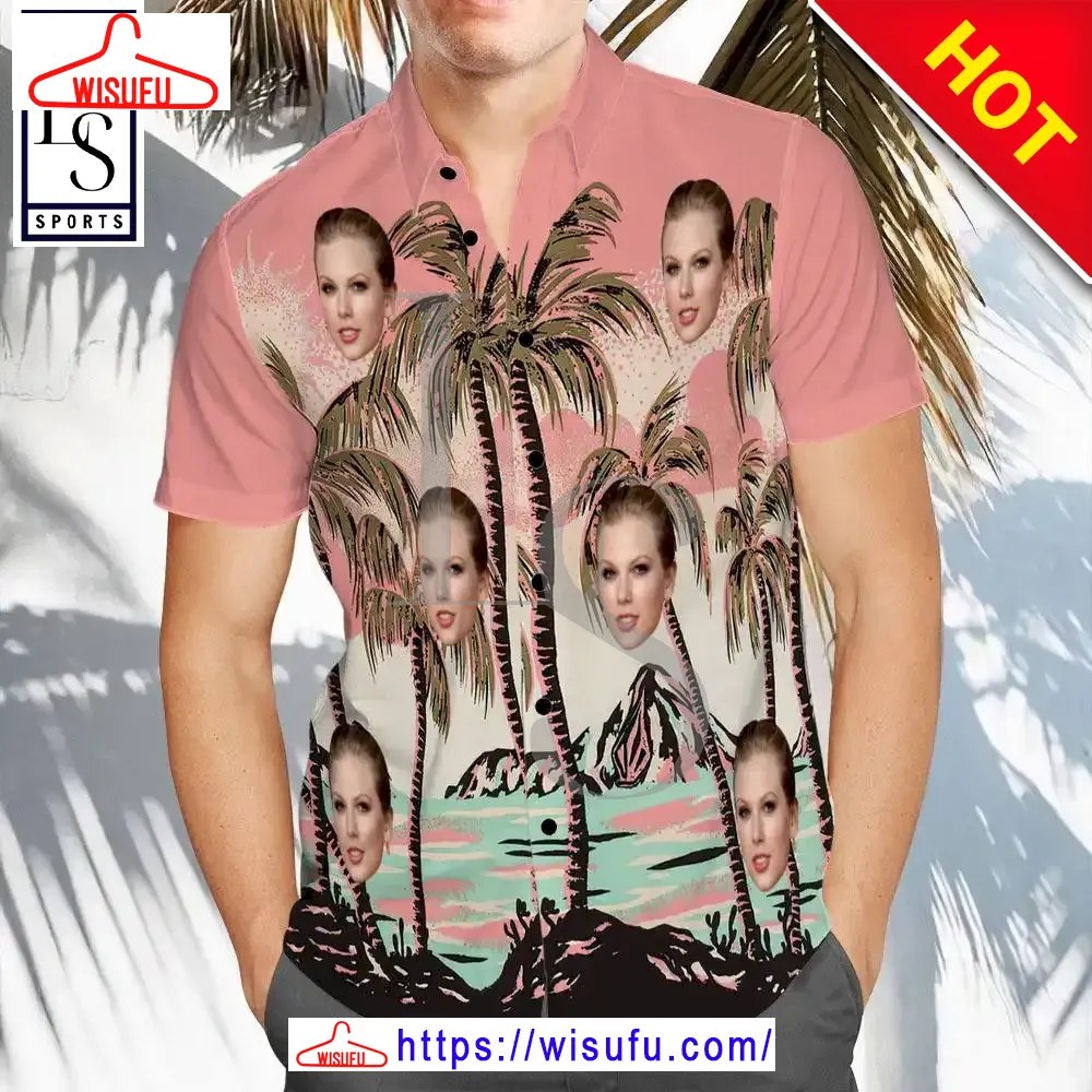 Taylor Swift Multi Floral Hawaiian Shirt, New Fashion Gifts