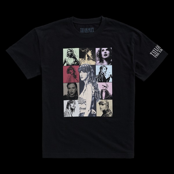 Taylor Swift Supper Bowl  Black T-Shirt