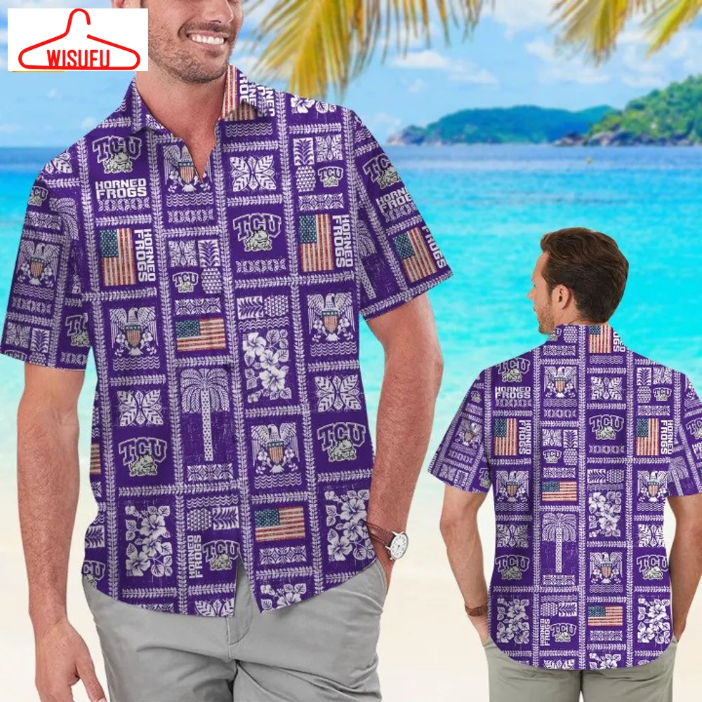 Tcu Horned Frogs Summer Commemorative Hawaiian Shirt, New Fashion Gifts