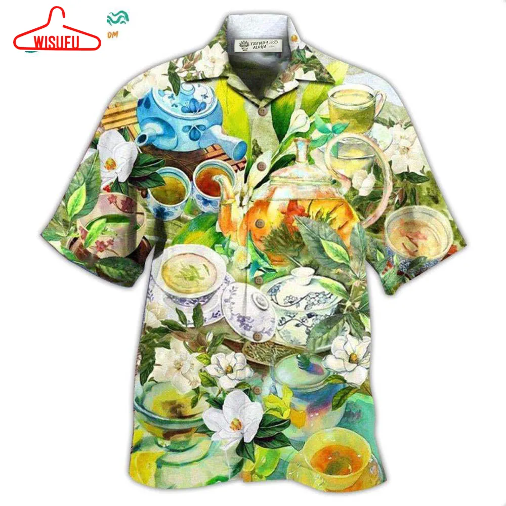 Tea Fresh Your Day With A Cup Of Tea Hawaiian Shirt- Wisufu Aloha