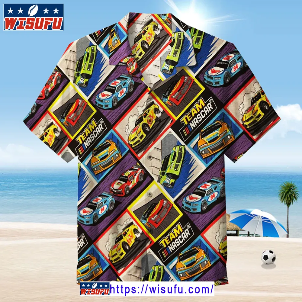 Team Nascar - Unise-x Hawaiian Shirt Wisufu87651