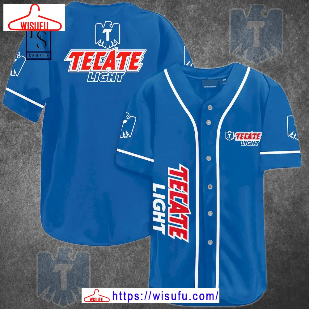 Tecate Light Baseball Jersey, New Fashion Gifts