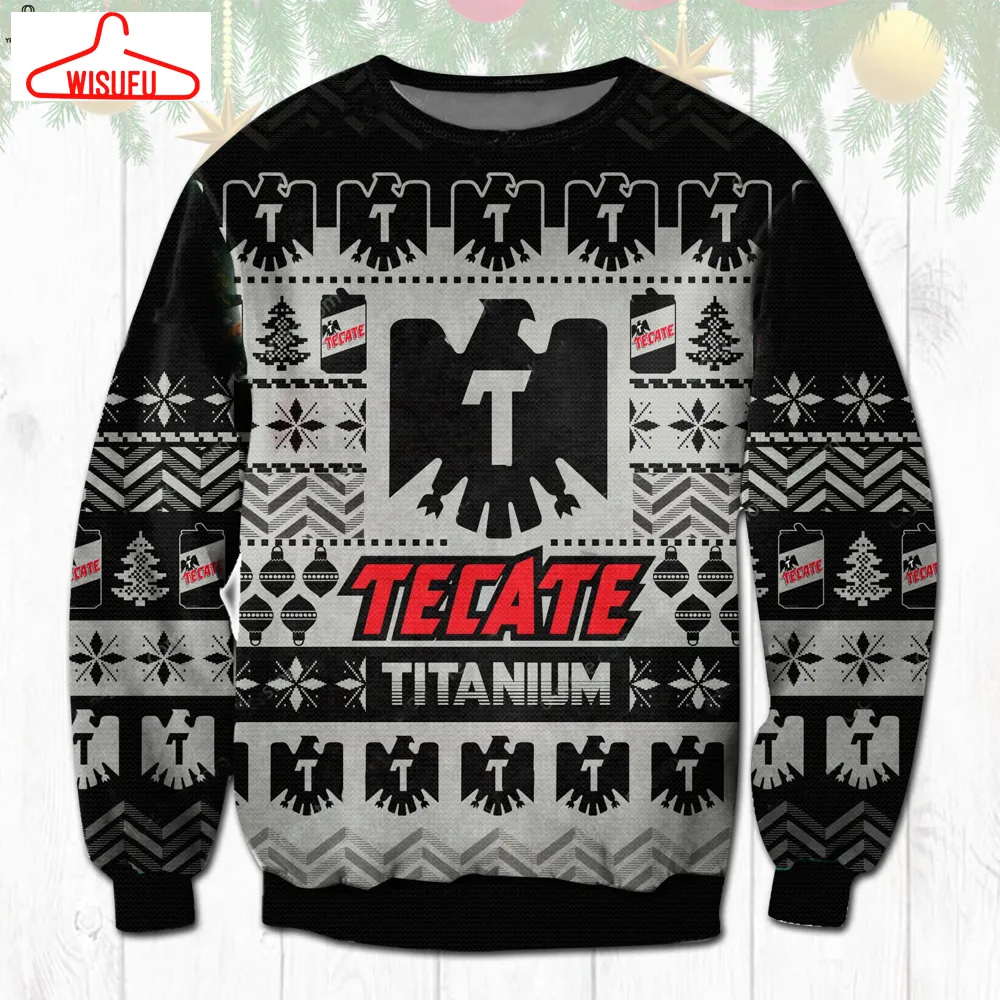 Tecate Titanium Ugly Christmas Sweater