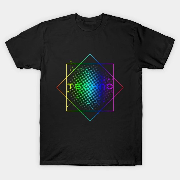 Techno EDM Music Square Festival T-Shirt