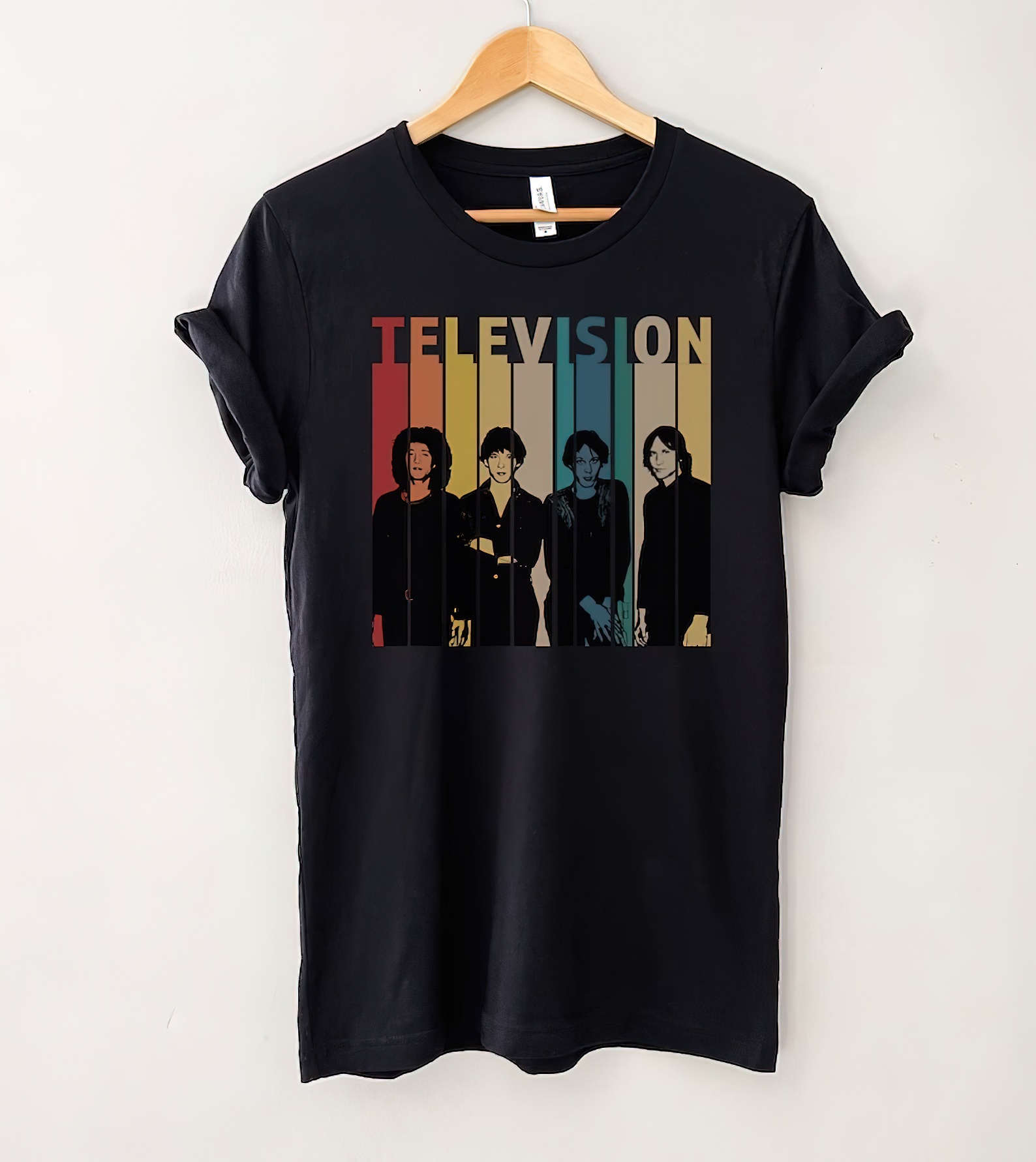 Television Band Retro Vintage T-Shirt, Television Band Shirt, Music Shirt, Gift Tee For You And Your Friends-gigapixel-standard-scale-2_00x