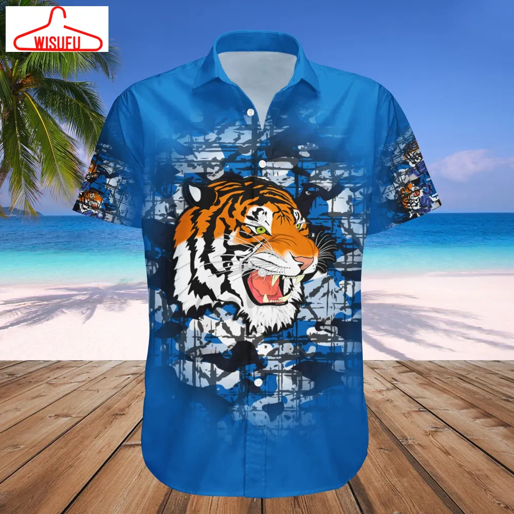 Tennessee State Tigers Camouflage Vintage Hawaiian Shirt, New Fashion Gifts