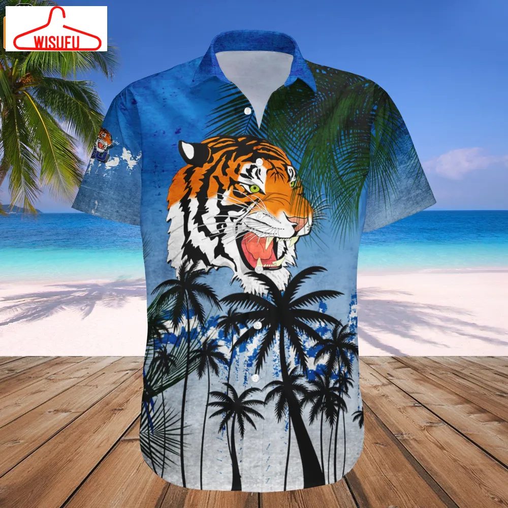 Tennessee State Tigers Coconut Tree Tropical Grunge Hawaiian Shirt, New Fashion Gifts