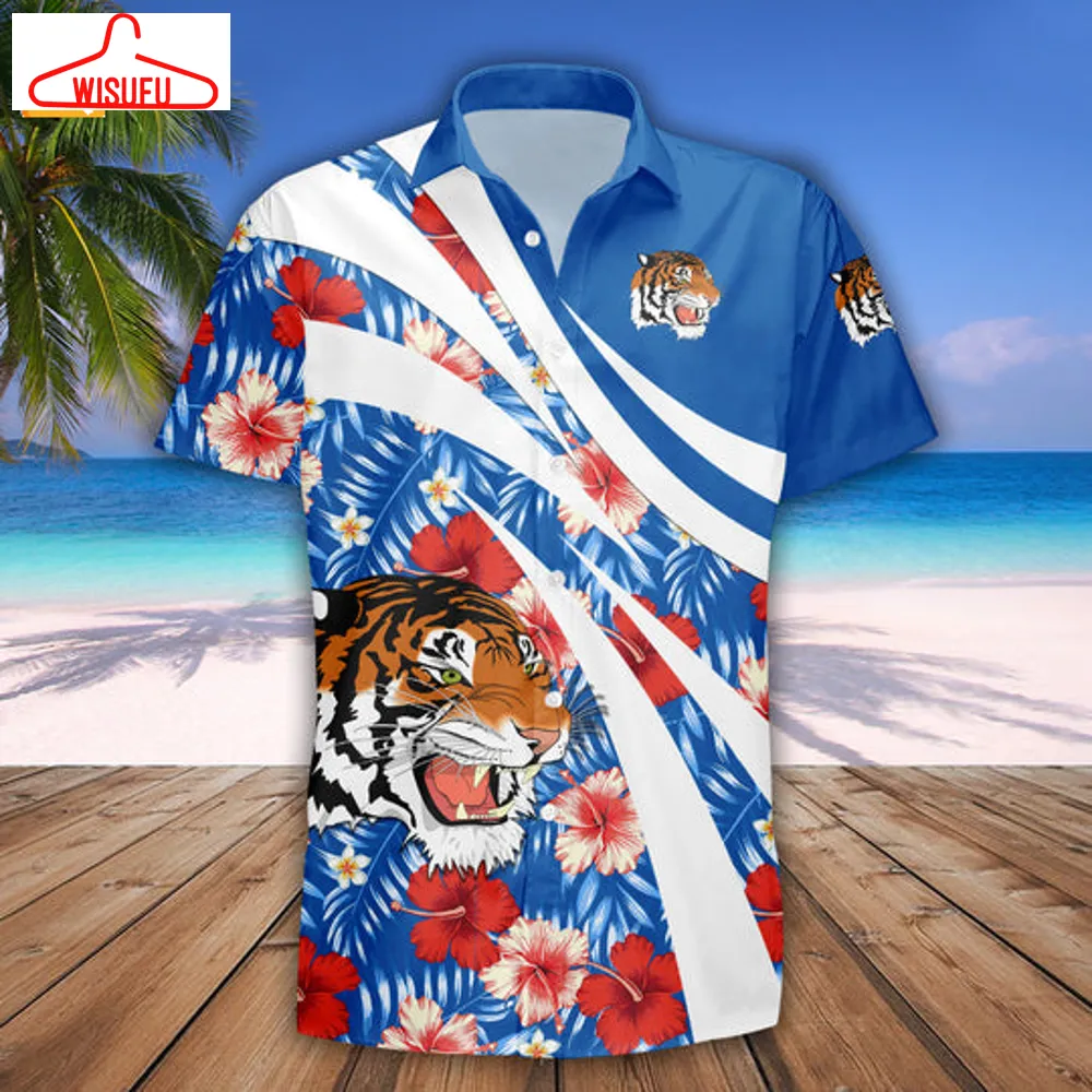 Tennessee State Tigers Hibiscus Sport Hawaiian Shirt, New Fashion Gifts