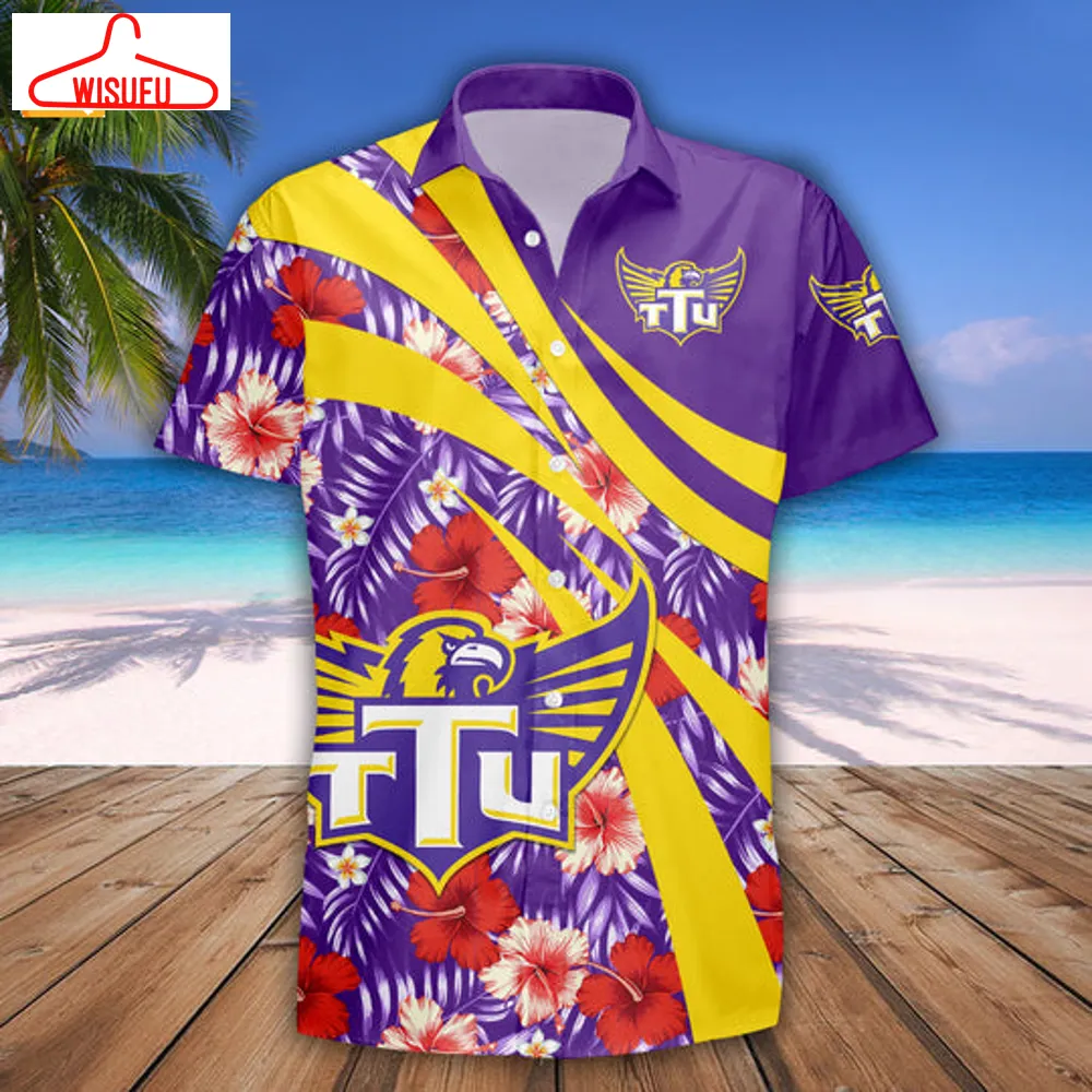 Tennessee Tech Golden Eagles Hibiscus Sport Hawaiian Shirt, New Fashion Gifts