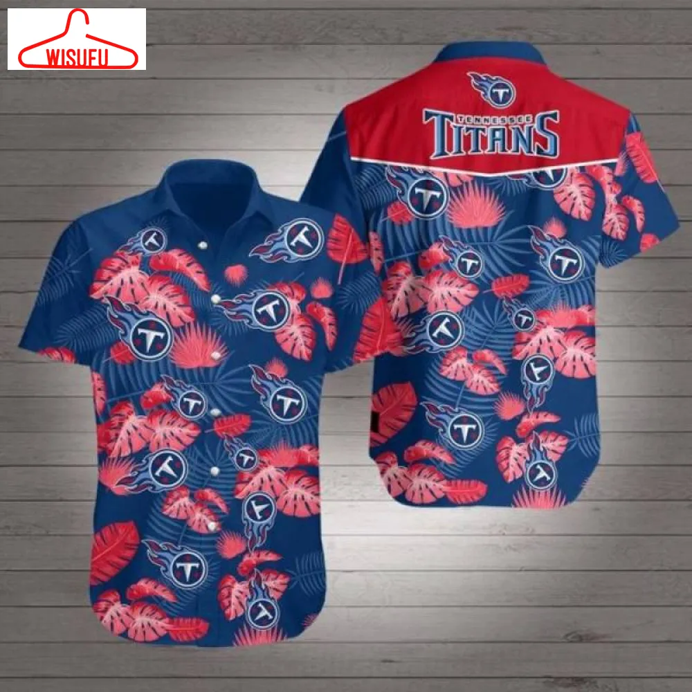 Tennessee Titans Football Floral Hawaiian Shirt Â Maria, New Hawaiian Holiday Outfits, New Fashion Gifts