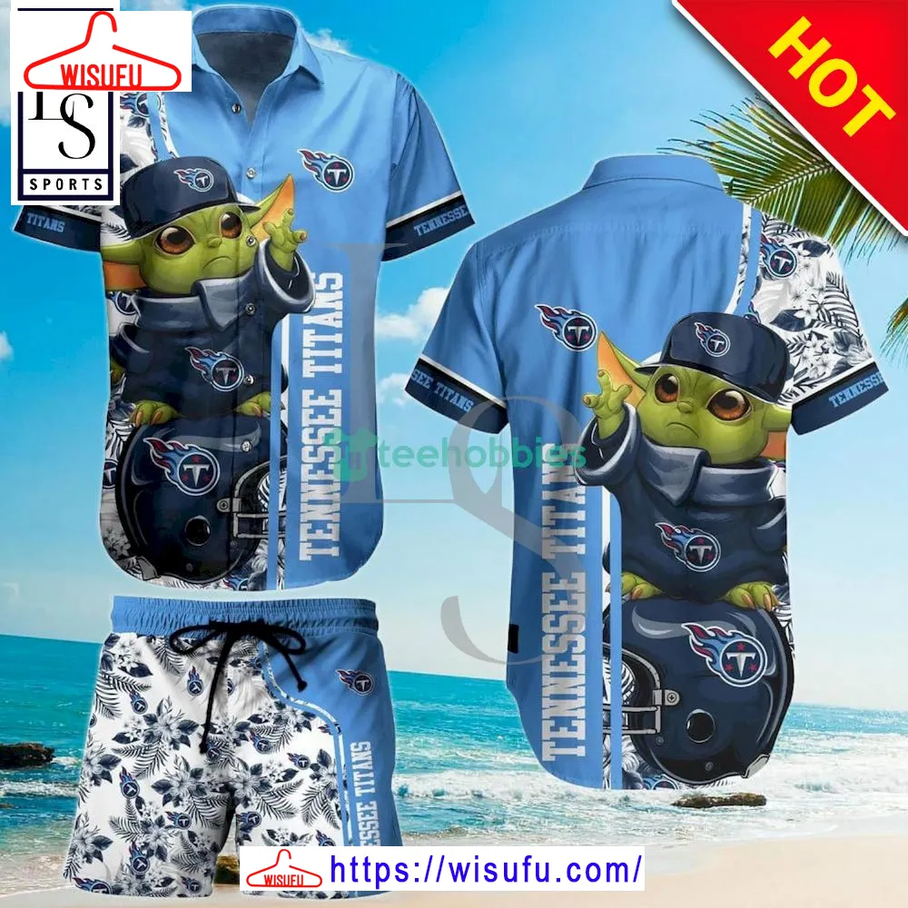 Tennessee Titans Football Nfl Baby Yoda Lover Hawaiian Shirt, New Fashion Gifts