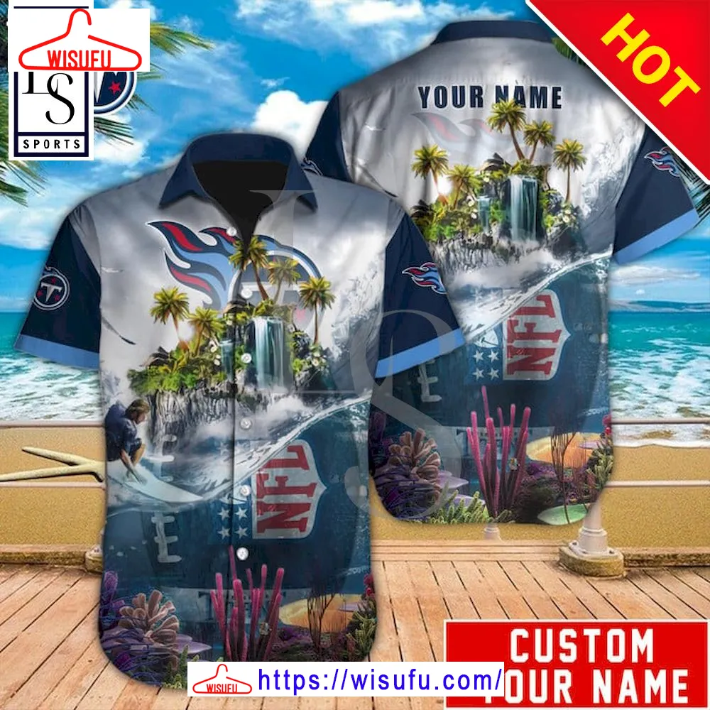 Tennessee Titans Island Personalized Hawaiian Shirt, New Fashion Gifts