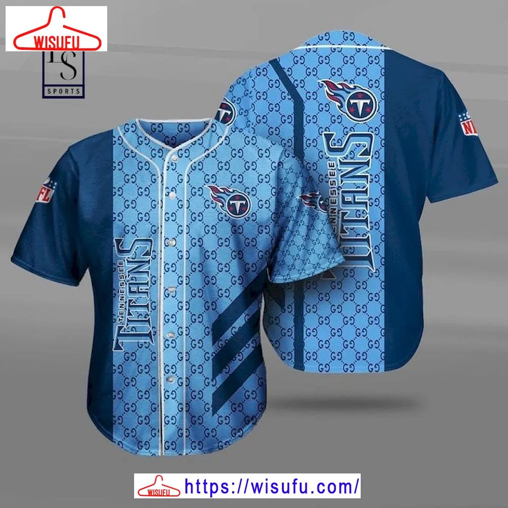 Tennessee Titans Luxury Design Nfl Jersey Shirt, New Fashion Gifts