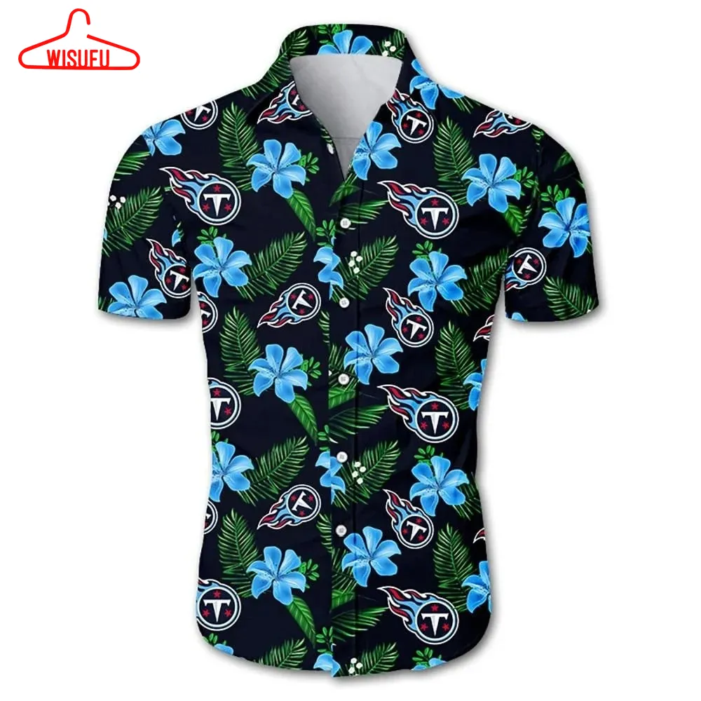 Tennessee Titans Nfl Floral Hawaiian Shirt, New Fashion Gifts