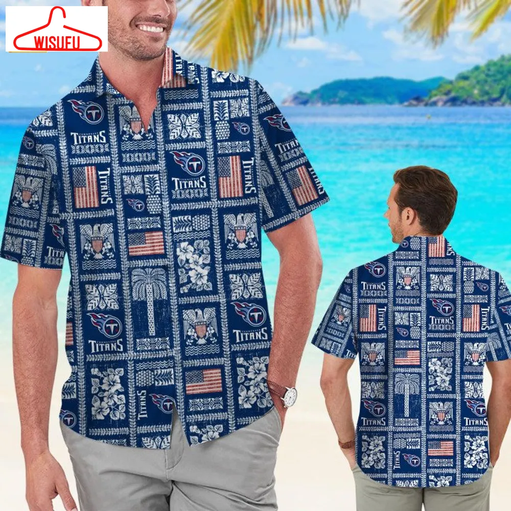 Tennessee Titans Summer Commemorative Hawaiian Shirt, New Fashion Gifts