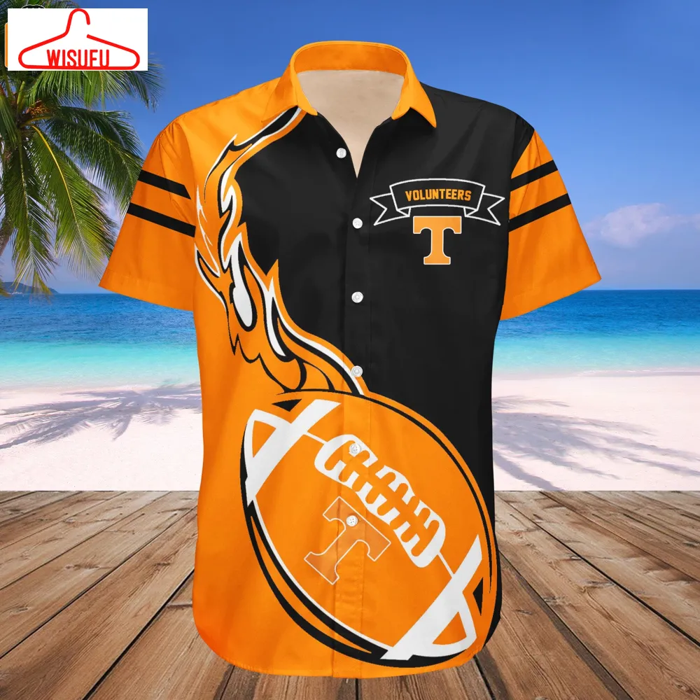 Tennessee Volunteers Flame Ball Hawaiian Shirt, New Fashion Gifts