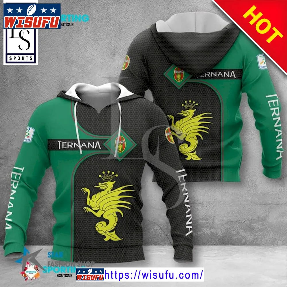 Ternana Calcio Italy Hoodie 3d