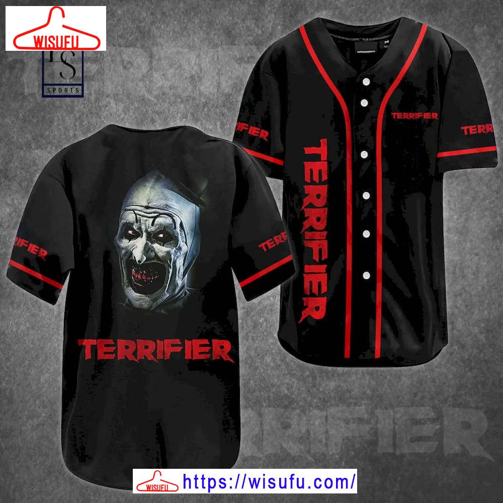 Terrifier Baseball Jersey, New Fashion Gifts