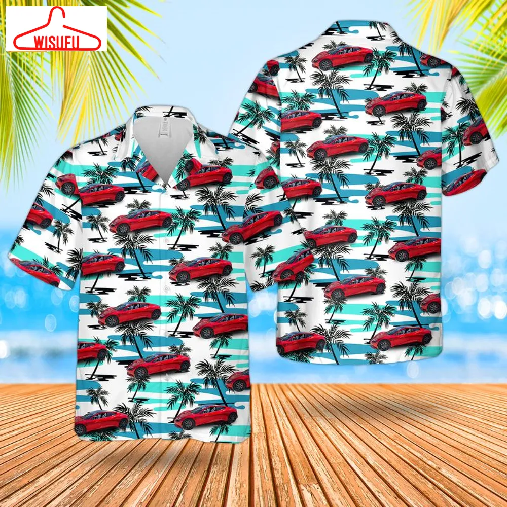 Tesla Roadster Second Generation Hawaiian Shirt, New Fashion Gifts