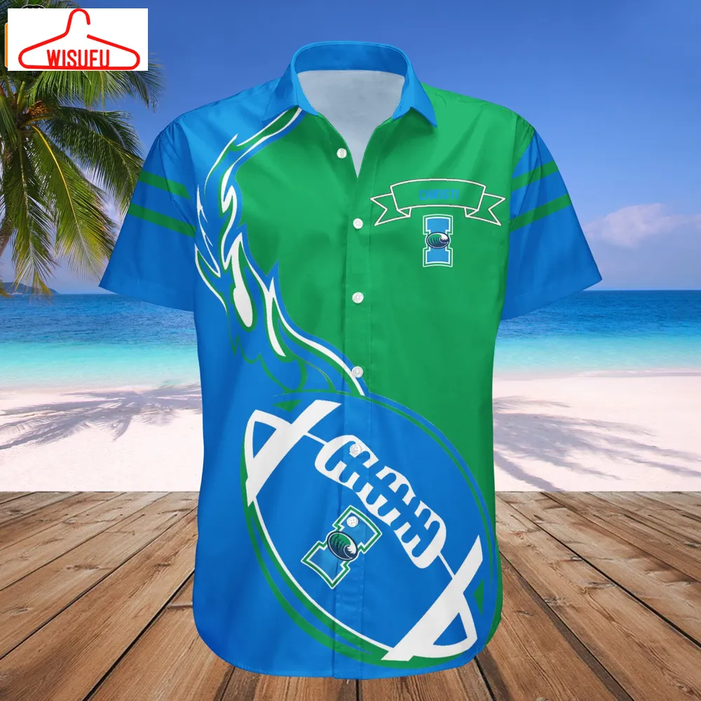 Texas A&m-corpus Christi Flame Ball Hawaiian Shirt, New Fashion Gifts