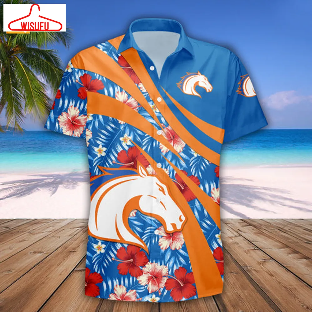 Texas Longhorns Hibiscus Sport Hawaiian Shirt, New Fashion Gifts