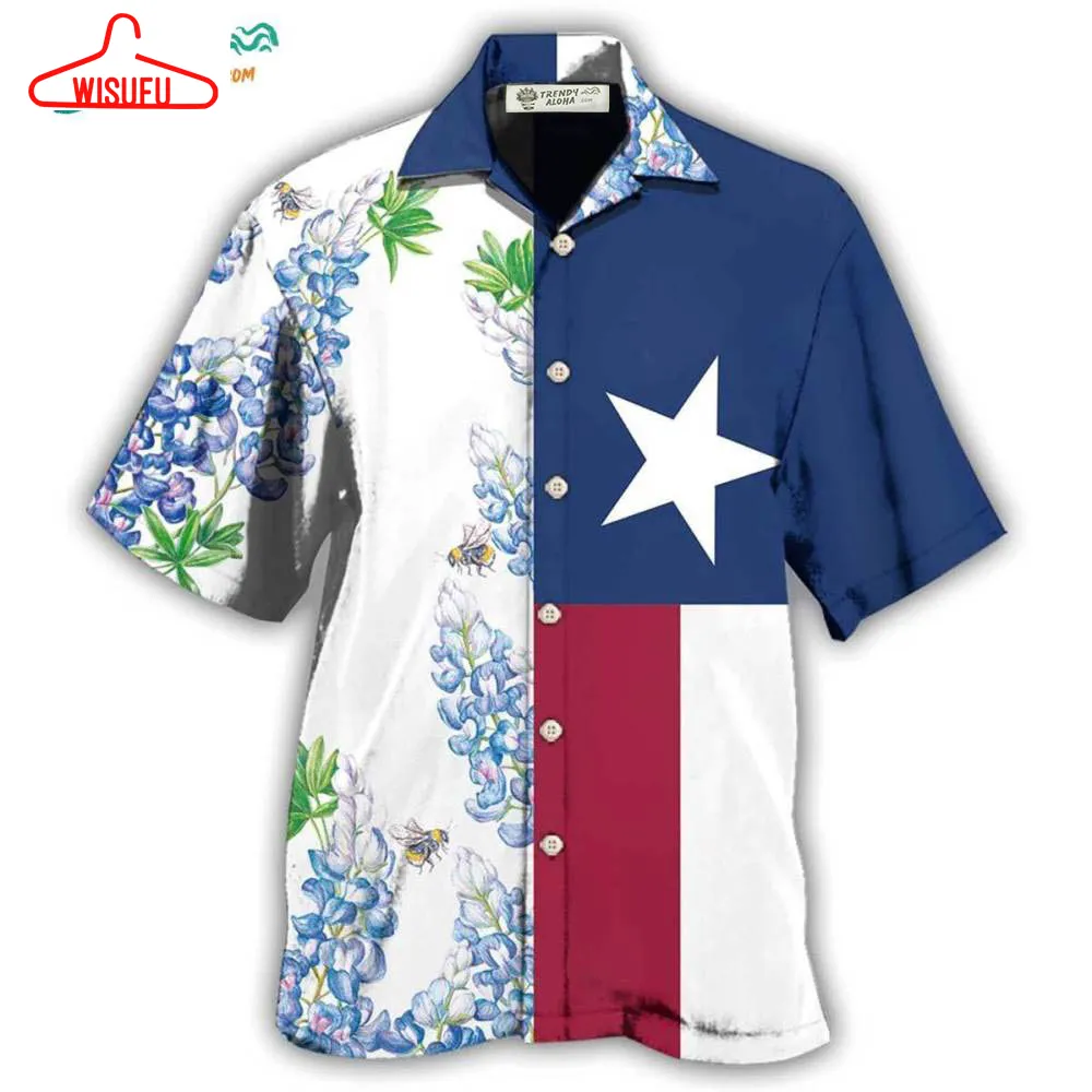 Texas Peace In Beautiful Life Style Hawaiian Shirt- Wisufu Aloha