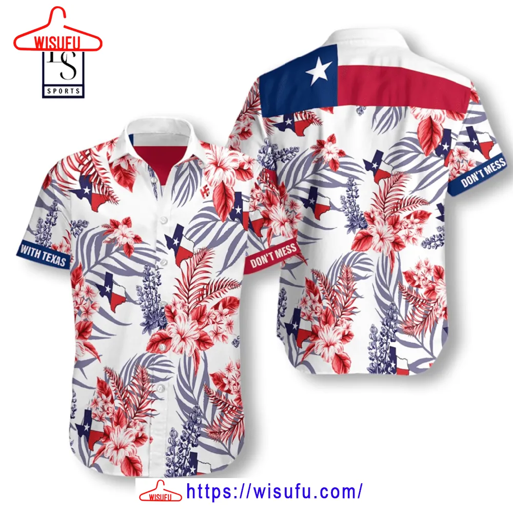 Texas Proud Bluebonnet Hawaiian Shirt, New Fashion Gifts