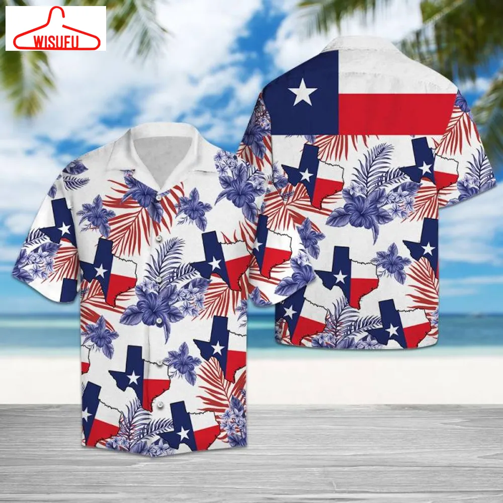 Texas Proud G5729- Hawaiian Shirt, New Hawaiian Holiday Outfits, New Fashion Gifts