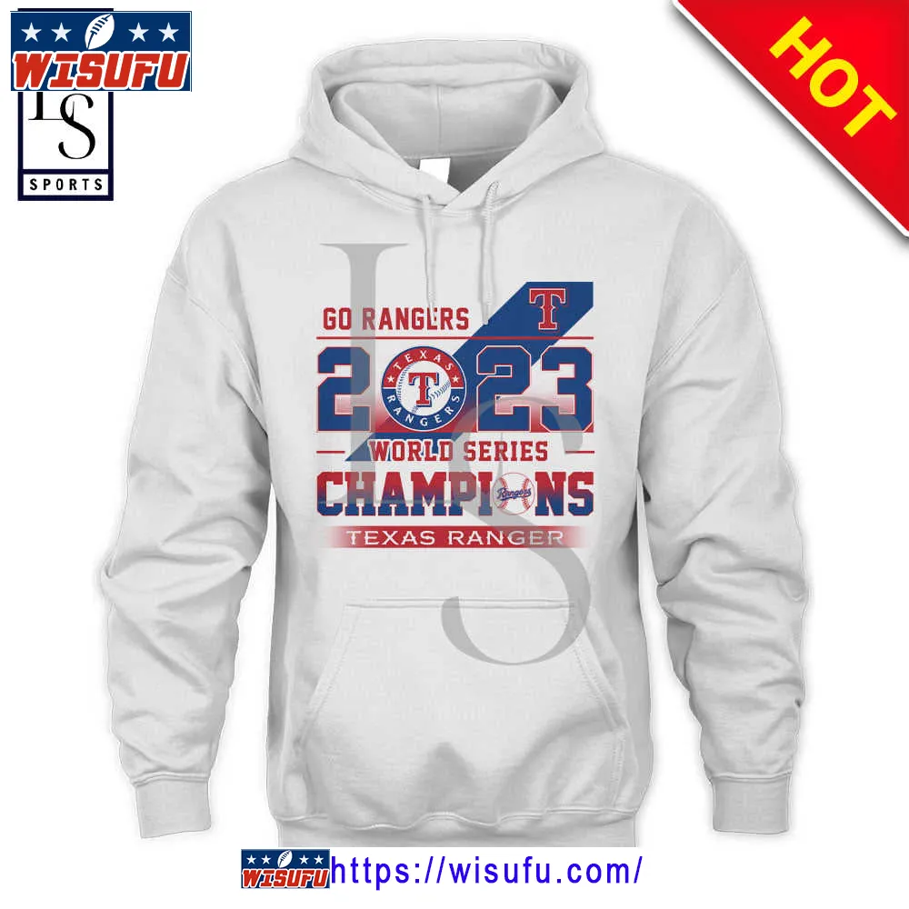 Texas Rangers 2023 Go Rangers White Hoodie