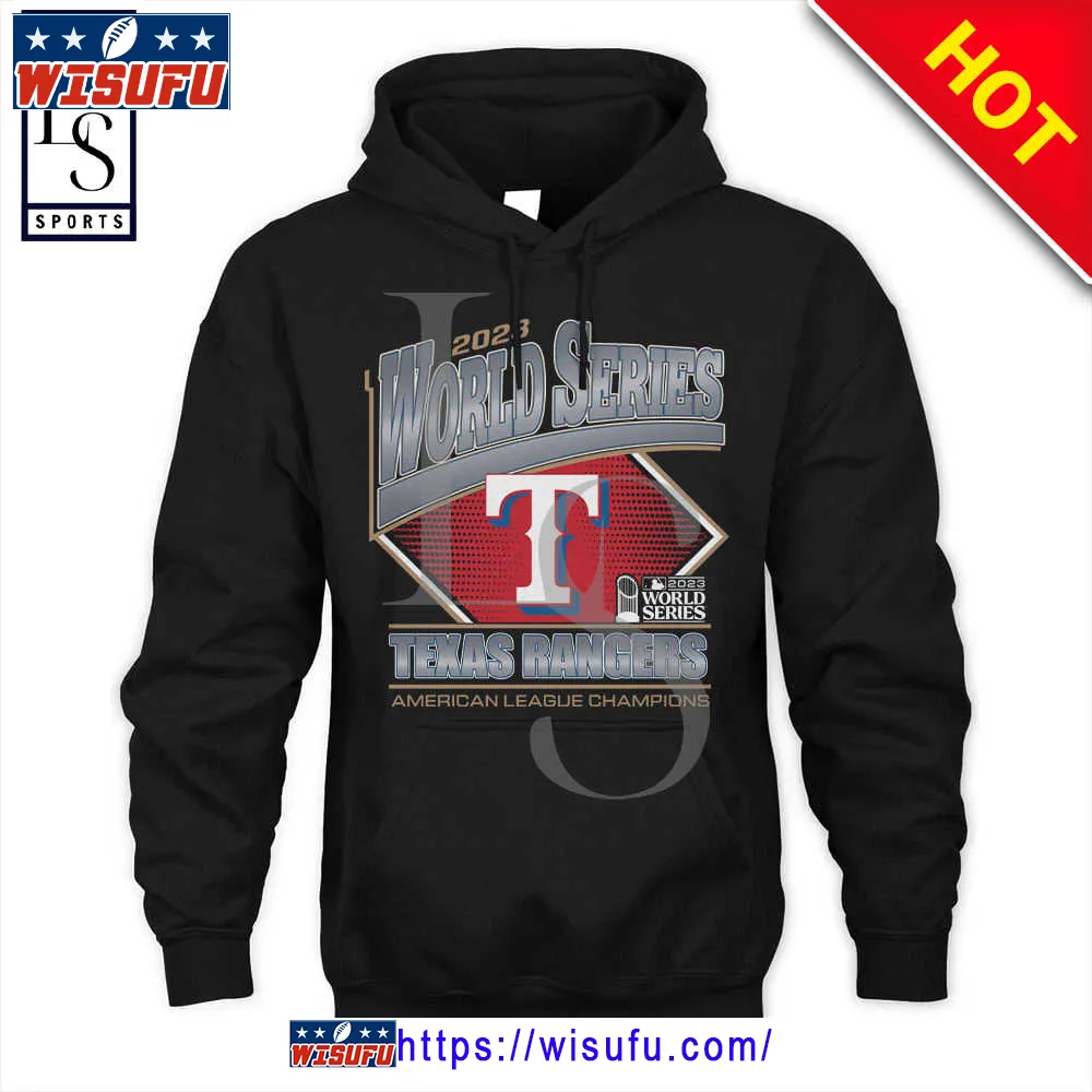 Texas Rangers 2023 World Series Black Hoodie