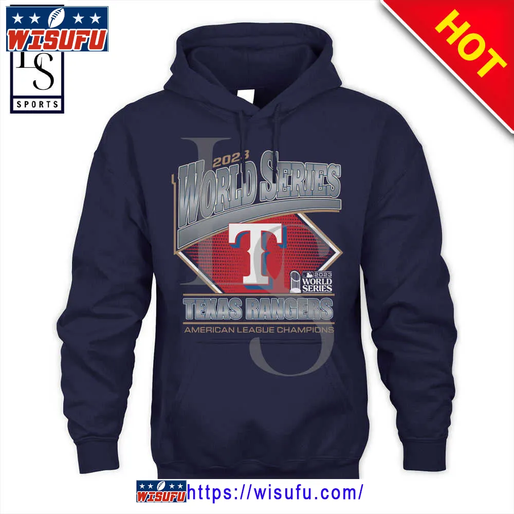 Texas Rangers 2023 World Series Dark Blue Hoodie