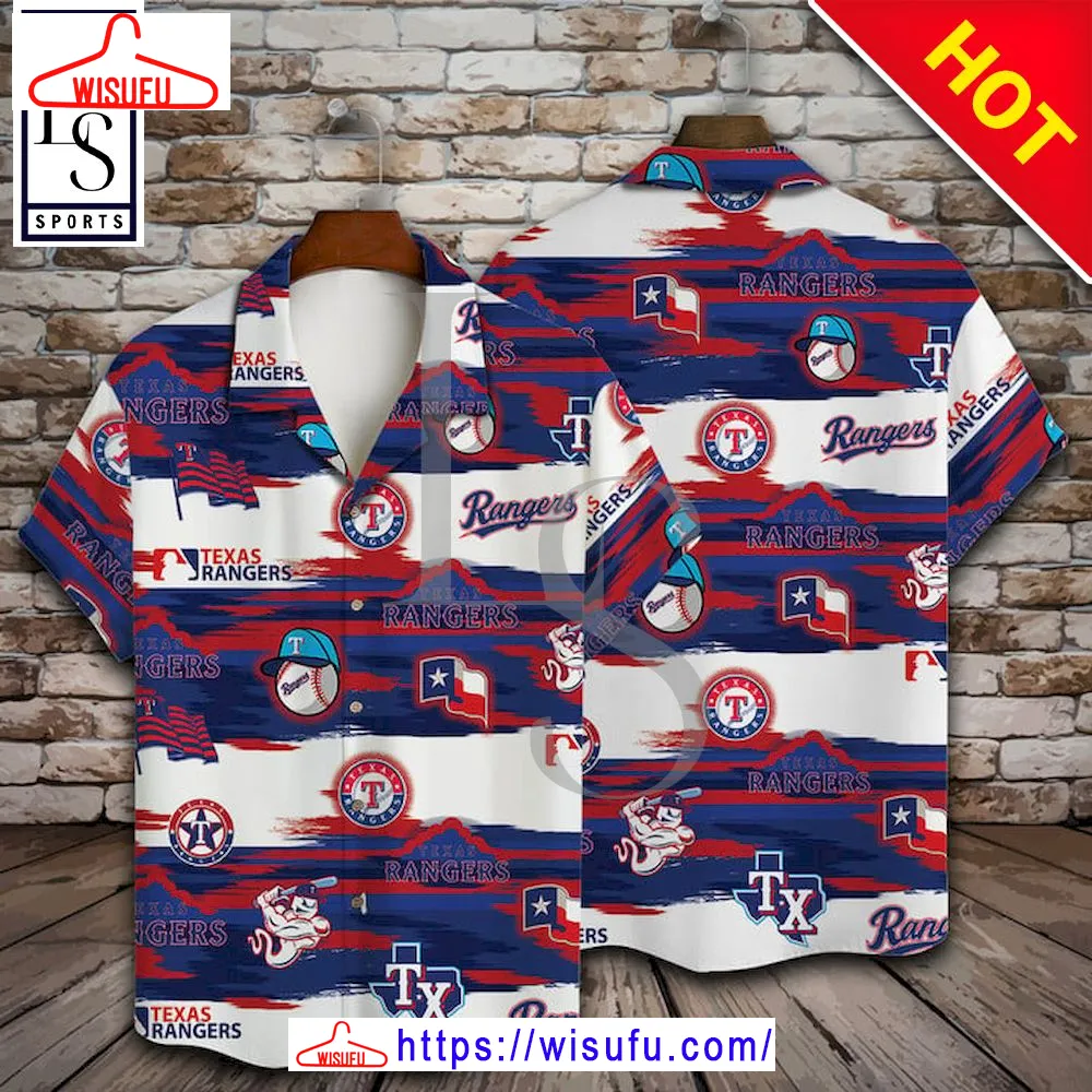 Texas Rangers Major League Baseball Ml-b Hawaiian Shirt, New Fashion Gifts