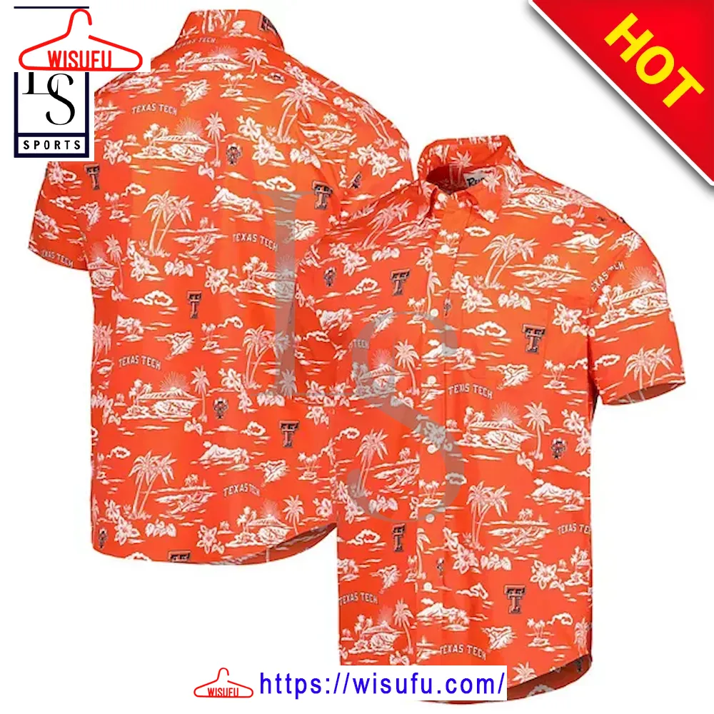 Texas Tech Red Raiders Island Custom Hawaiian Shirt, New Fashion Gifts