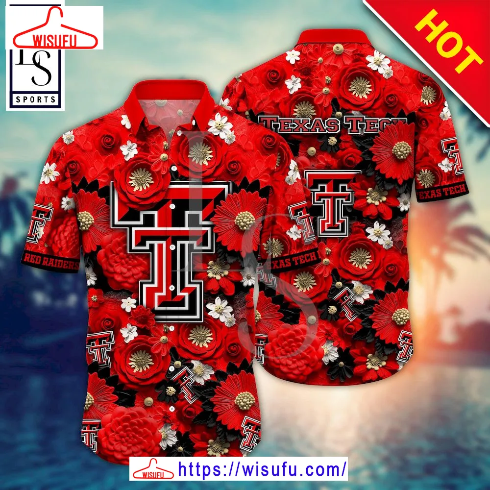 Texas Tech Red Raiders N-caa Trending Summer Hawaiian Shirt, New Fashion Gifts