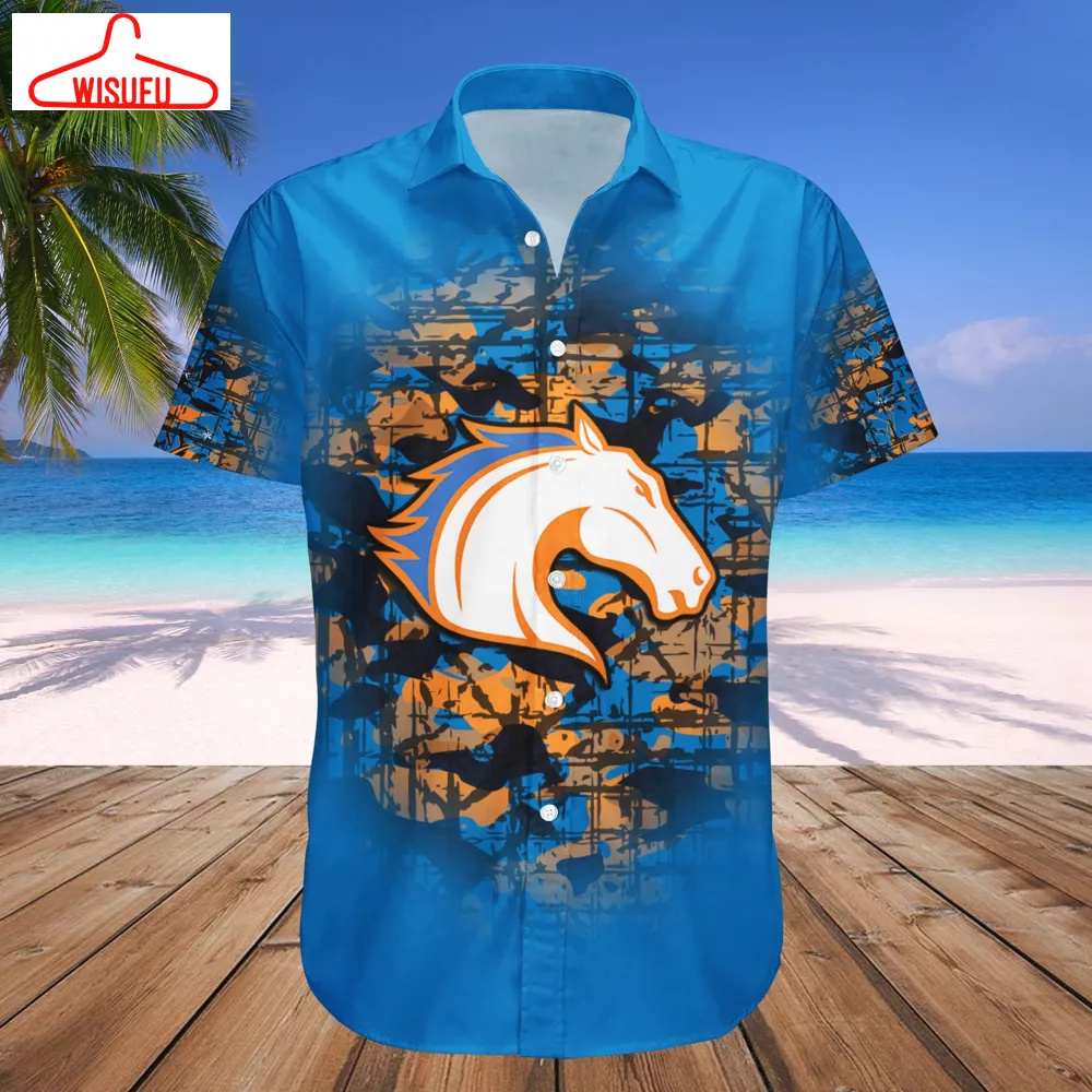 Texas-arlington Mavericks Camouflage Vintage Hawaiian Shirt, New Fashion Gifts