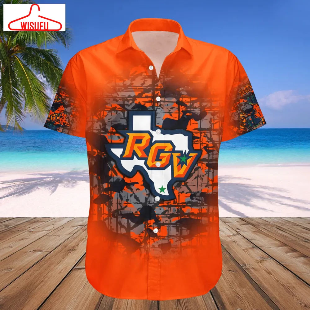 Texas-rio Grande Valley Vaqueros Camouflage Vintage Hawaiian Shirt, New Fashion Gifts