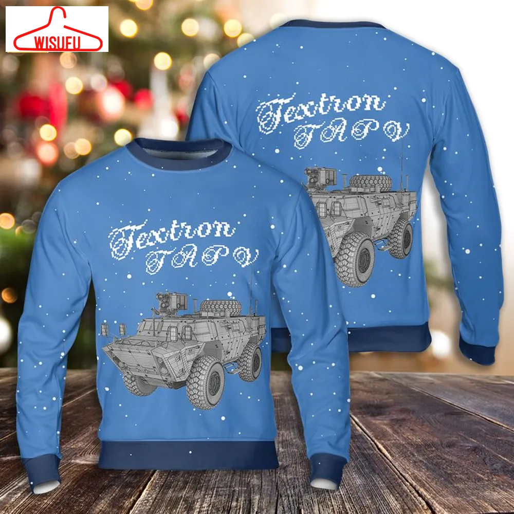 Textron Tapv Canadian Army Ugly Christmas Sweater