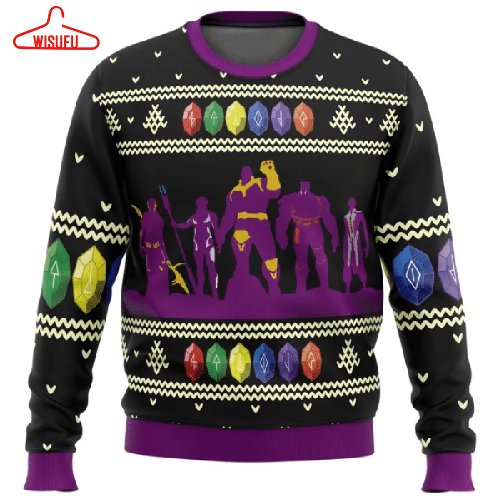 Thanos Marvel Ugly Sweater Gifts, Thanos Marvel Gift Fan Ugly Sweater