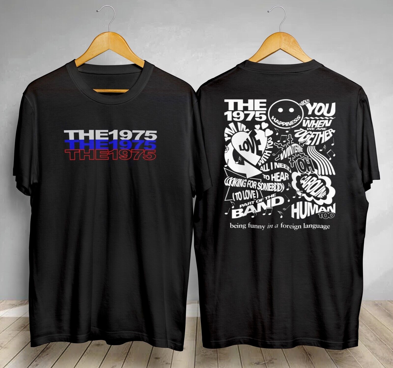 The 1975 World Tour 2023 Rock Band Music Album T-Shirt Gift Fans