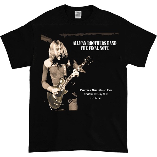 The Allman Brothers Band The Final t-shirt