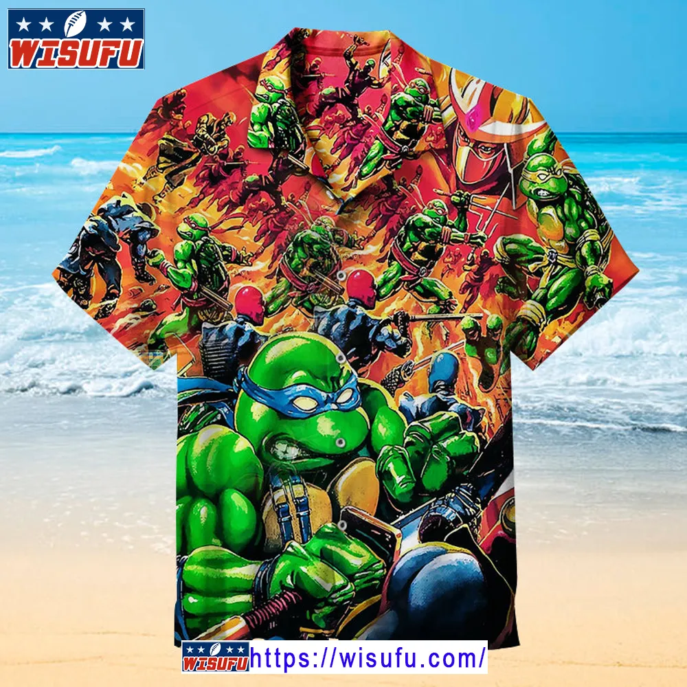 The Amazing Ninja Turtles -universal Hawaiian Shirt