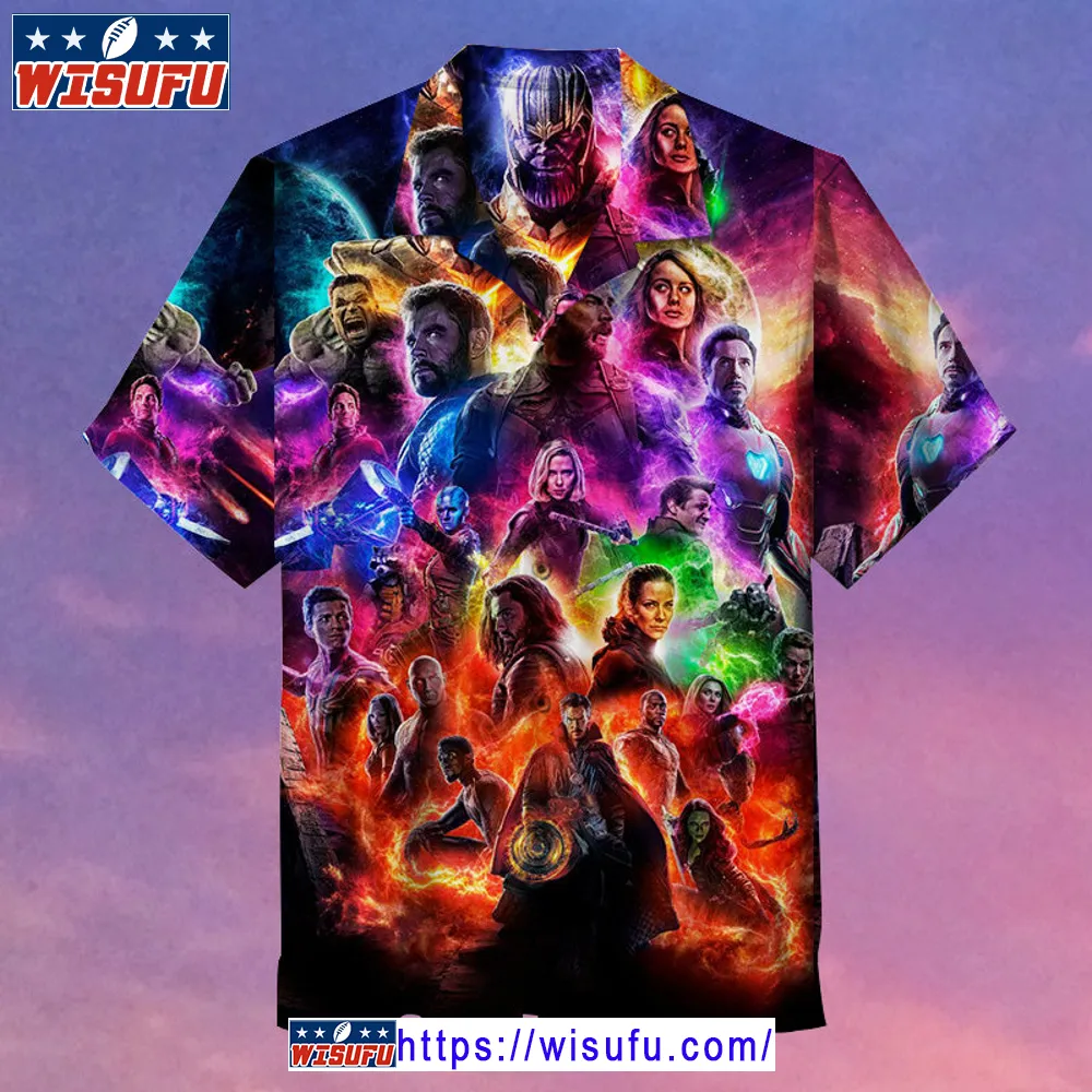 The Avengers -unise-x Hawaiian Shirt Wisufu35224