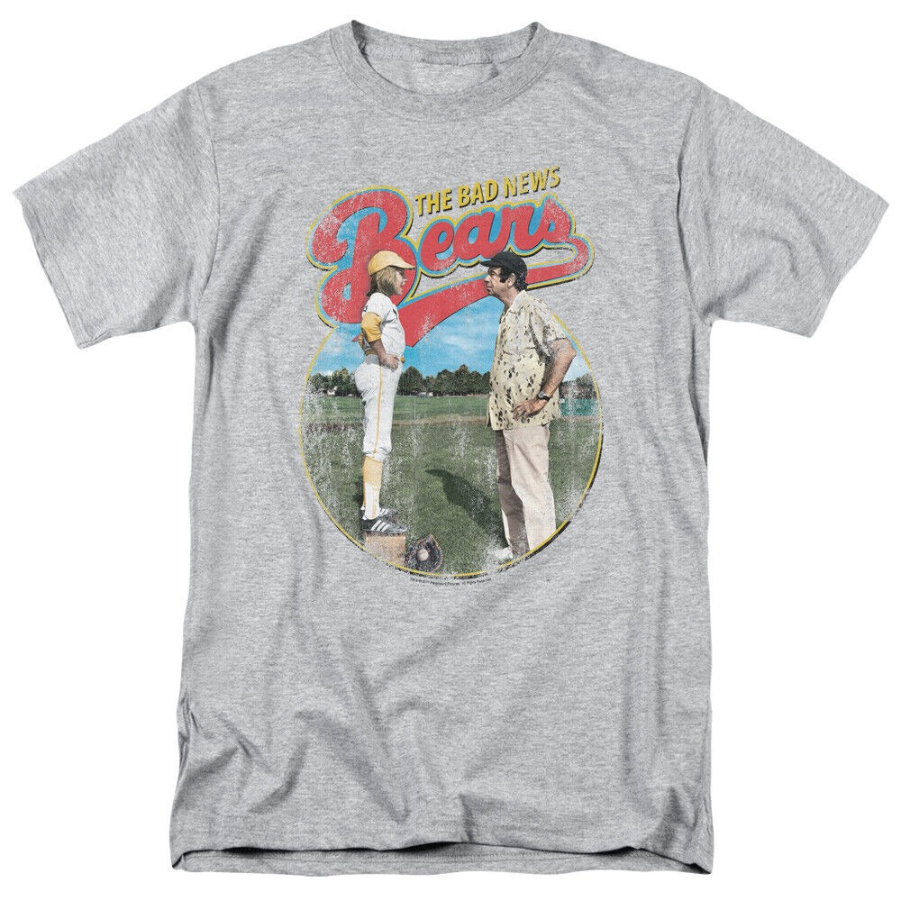 The Bad News Bears T-Shirt Movie Cover Photo Heather Tee