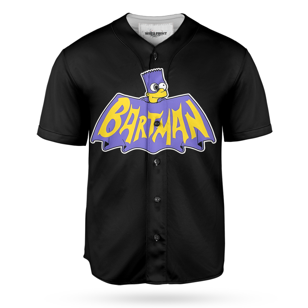 The Batman Simpsons Baseball Jersey 1Dv