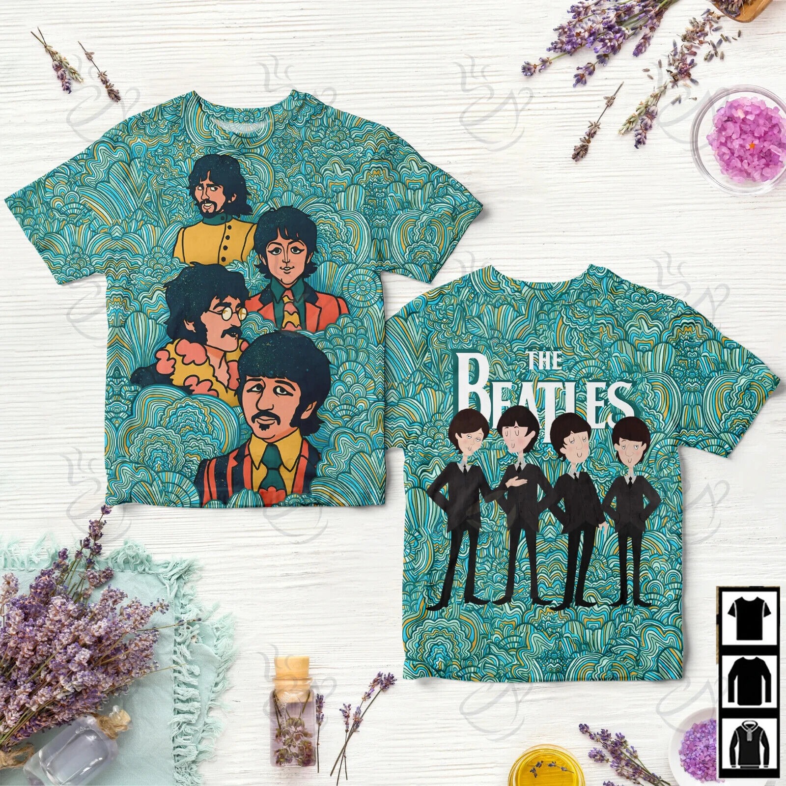 The Beatles Limited Edition T-shirt, Music Lovers Size S-5XL, Gift For Him