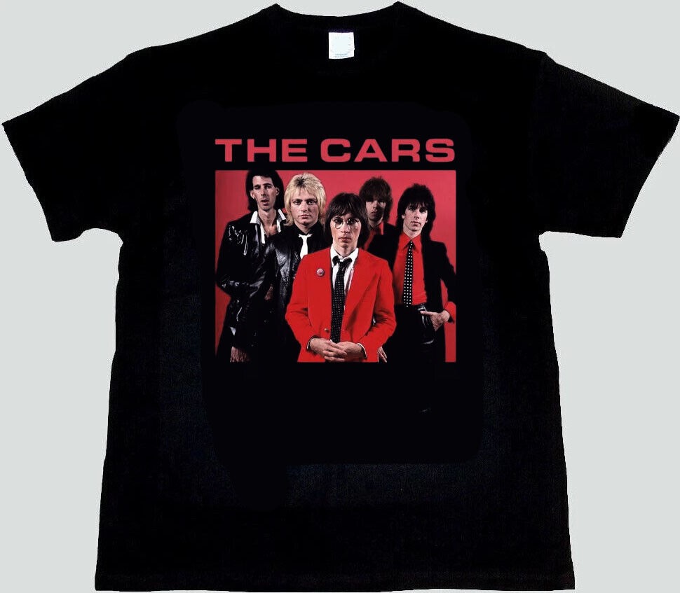The Cars Band Shirt 90's Rock Band Shirt, unisex cotton t-shirt
